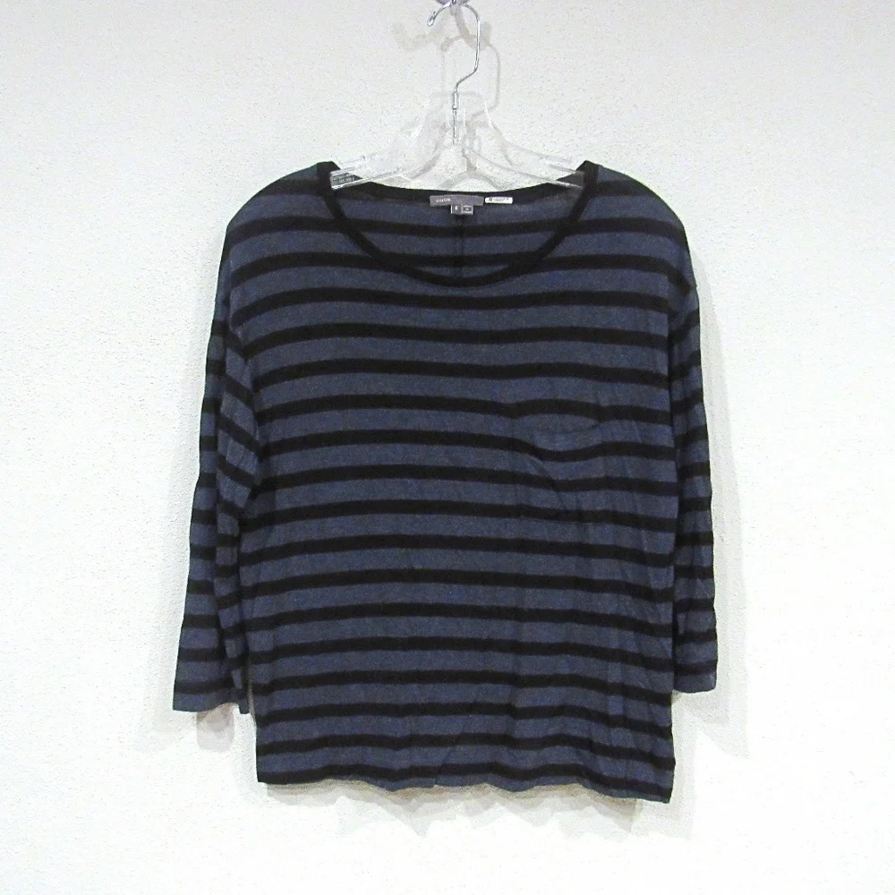 Vince Striped Tee Size Small VGUC